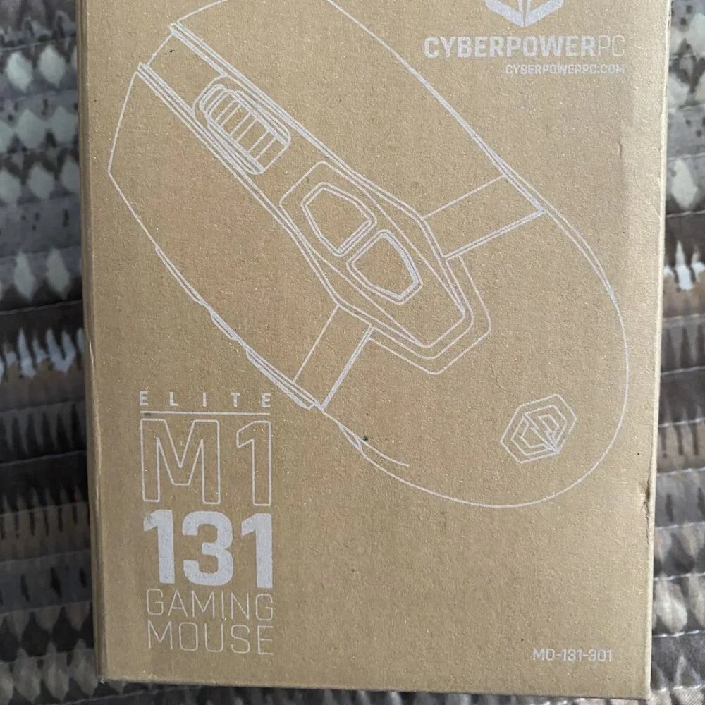 CyberpowerPC Play Ready Wired Gaming Keyboard 01 NOHI and M1 131 Gaming Mouse